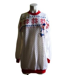 80s Jennifer Dale Vintage Red White and Blue